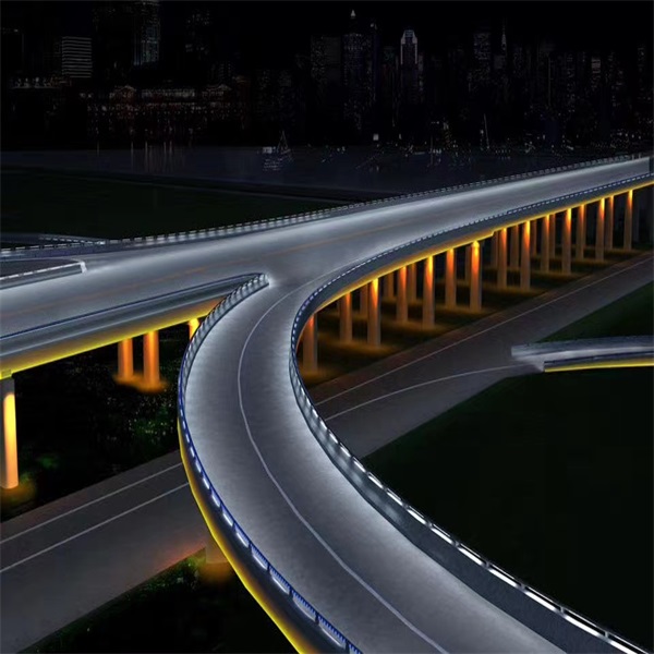 哈尔滨桥梁夜间亮化
